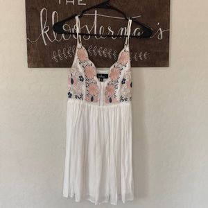 White summer dress